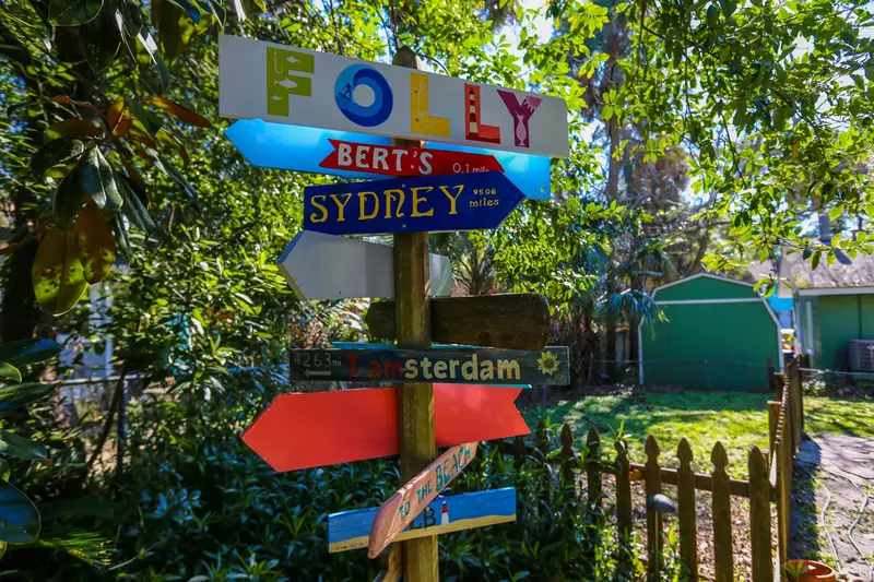 folly beach sign