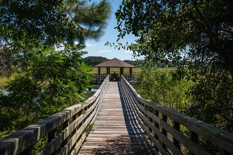 marsh boardwalk