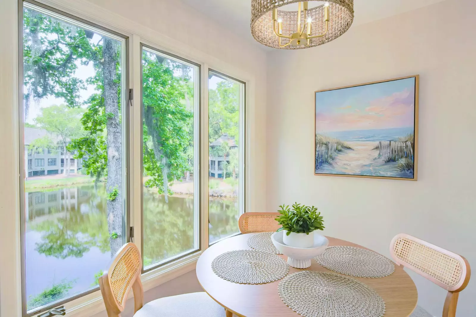 Lazy Lagoon is a second floor Turtle Cove villa with lovely lagoon views.