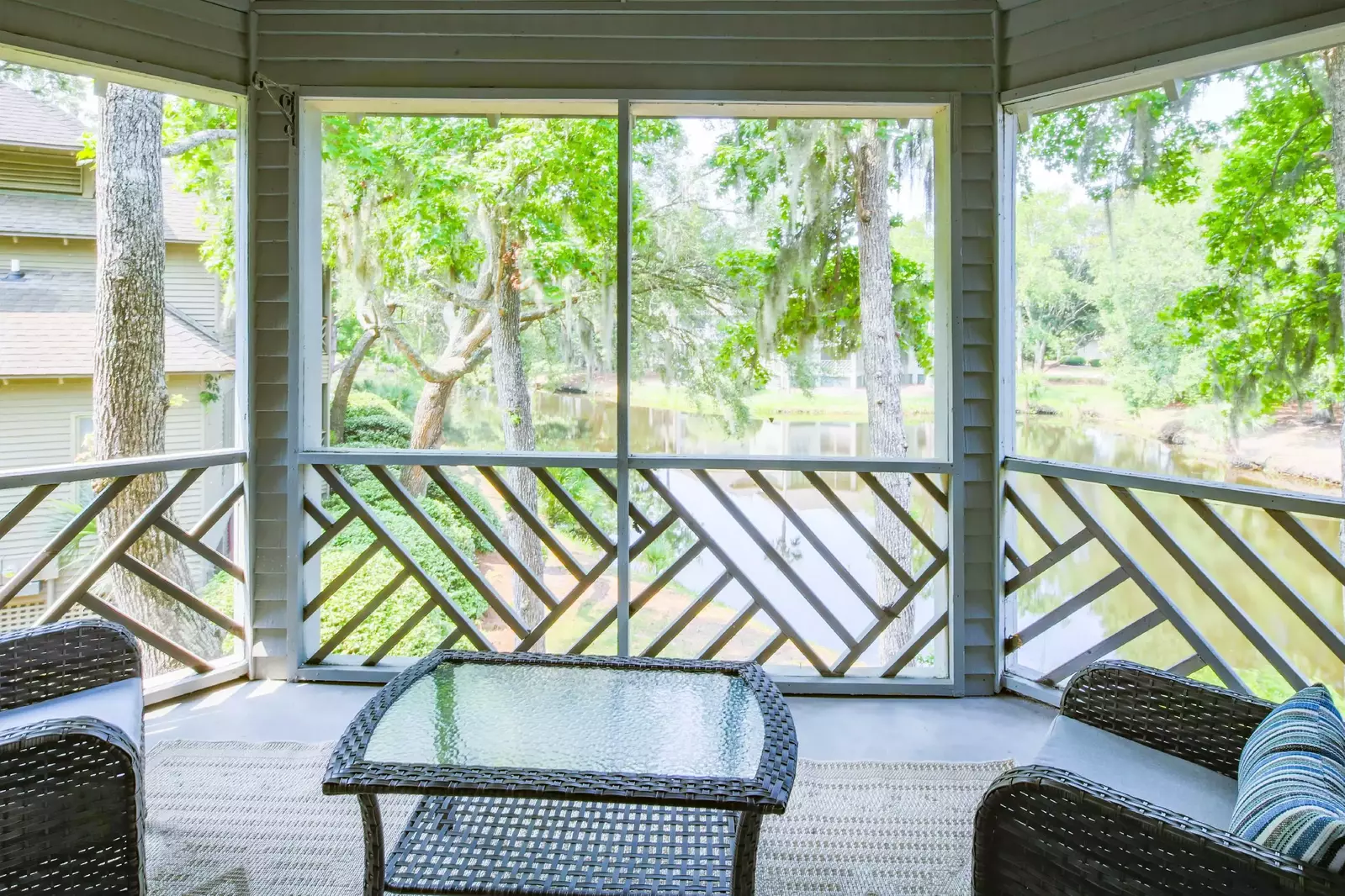 This is the perfect spot for your morning coffee or a good book!