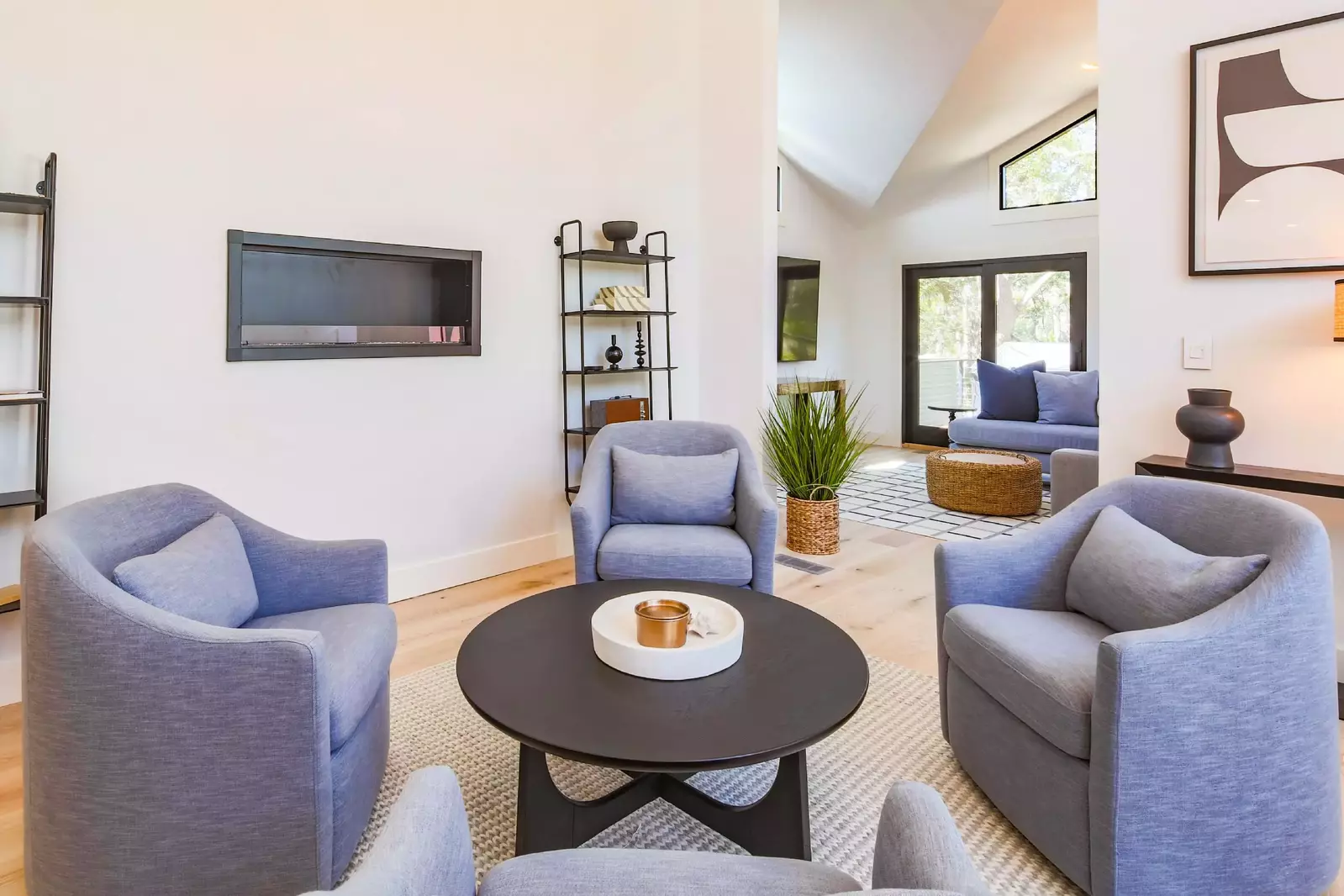 This home features luxurious yet comfortable furnishings & decor.