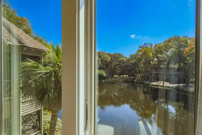 The White Pearl has expansive views of the lagoon below.