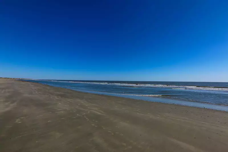 You can walk for miles along the expansive Isle of Palms beach.