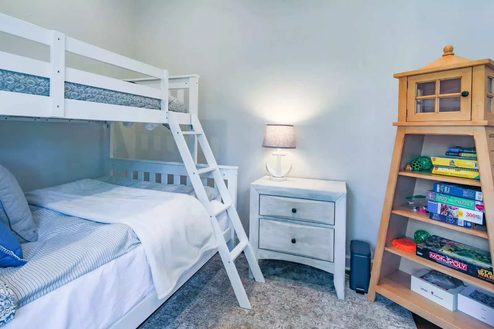 Your kids will love the bunk bedroom!