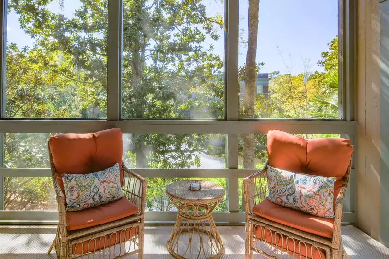This too is a great spot for your morning coffee or your favorite evening beverage.