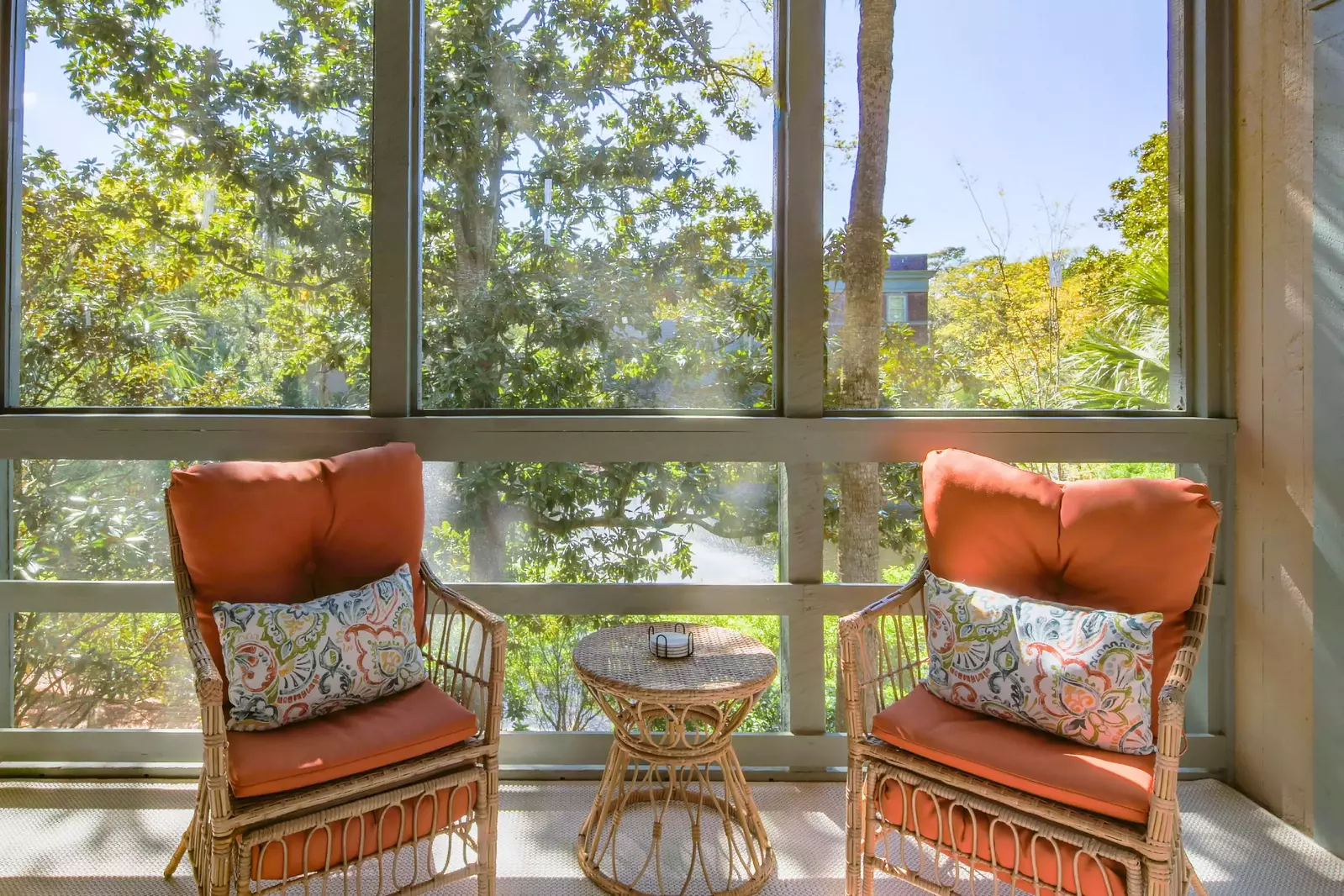 This too is a great spot for your morning coffee or your favorite evening beverage.