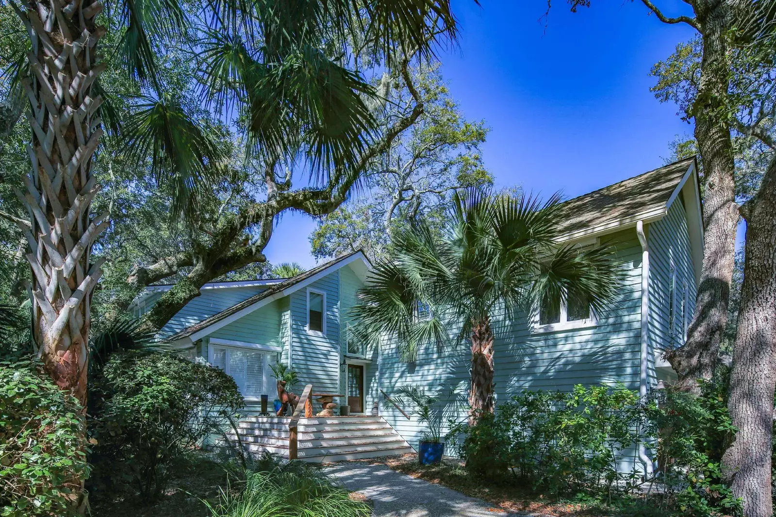 Nature's Haven is tucked away within Kiawah Island's maritime forest.