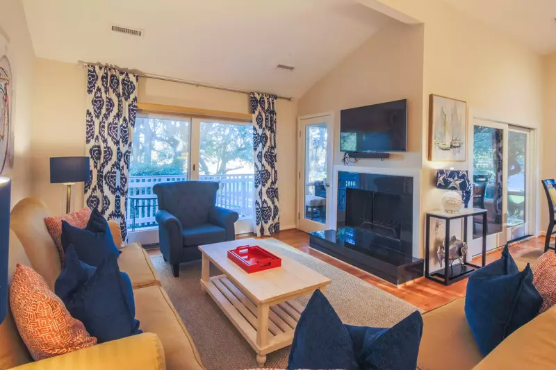 Happy Place is a beautifully furnished, end unit within the Fairway Dunes community in Wild Dunes Resort.