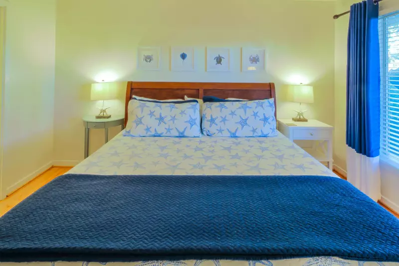 Each of the beds will be made in advance of your arrival with freshly laundered sheets.