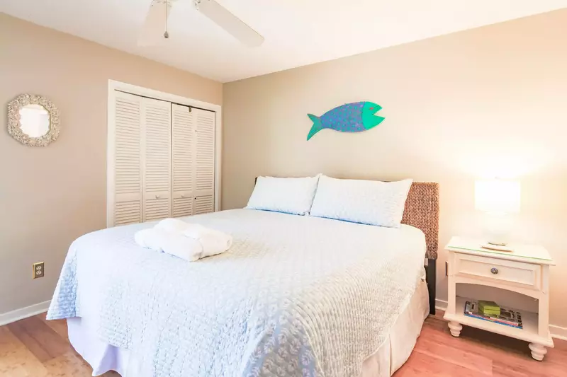 Each of the beds will be made in advance of your arrival with freshly laundered sheets.