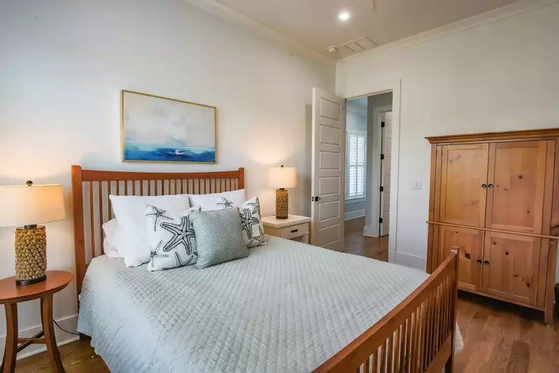 Each of the beds will be made in advance of your arrival with freshly laundered sheets.
