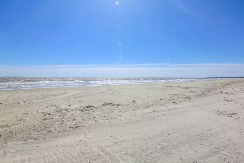 The Kiawah Island beach is wide & spacious, affording you plenty of room to spread out and relax.