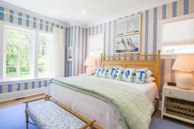 Whispering Palms has two master suites.  This suite is located on the home's lower level near the kitchen.