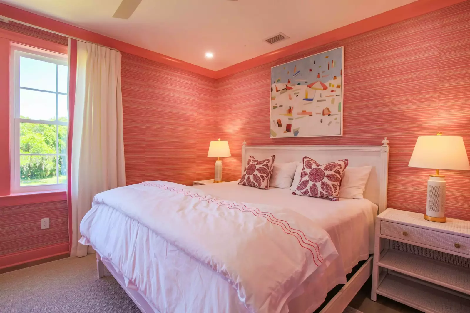 The home's second master suite is located on the home's second floor.