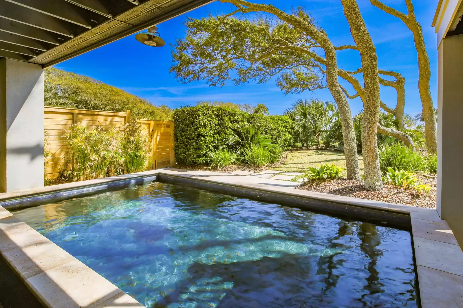 Your kids will love to splash & play in the private pool.