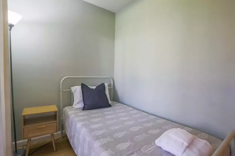 Each of the beds will be made in advance of your arrival with freshly laundered sheets.