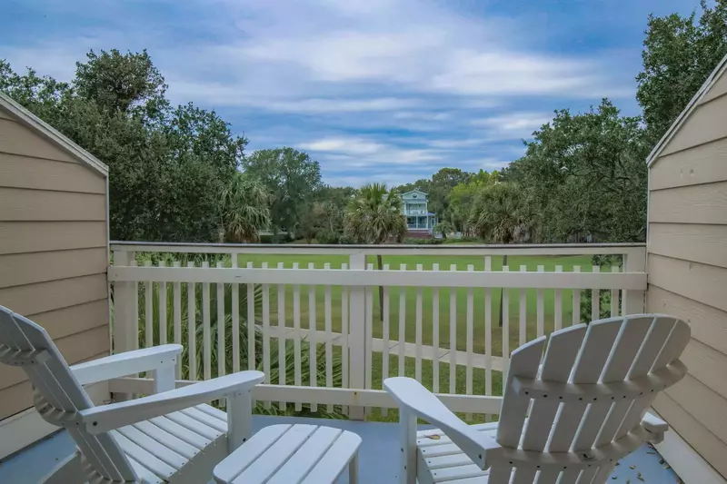Sit back and enjoy your morning coffee on the balcony off of the master suite.