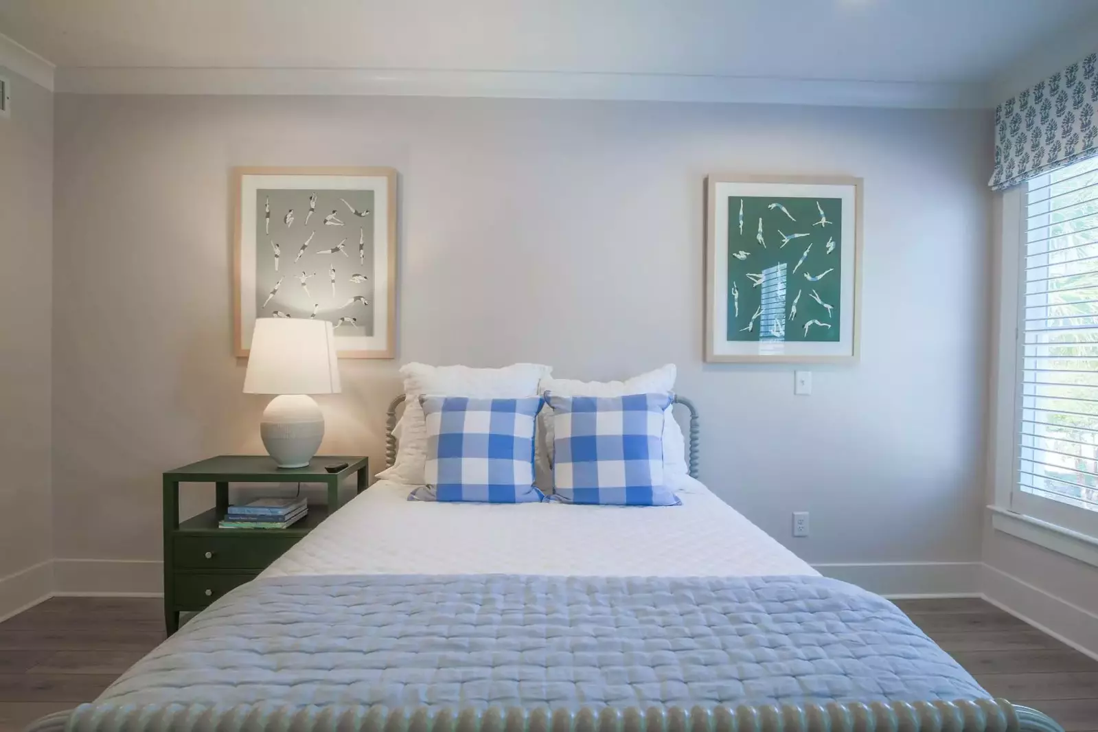 Each of the beds will be made in advance of your arrival with freshly laundered sheets.