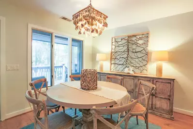 Riverhouse is a renovated, beautifully furnished home in the Inlet Cove community.