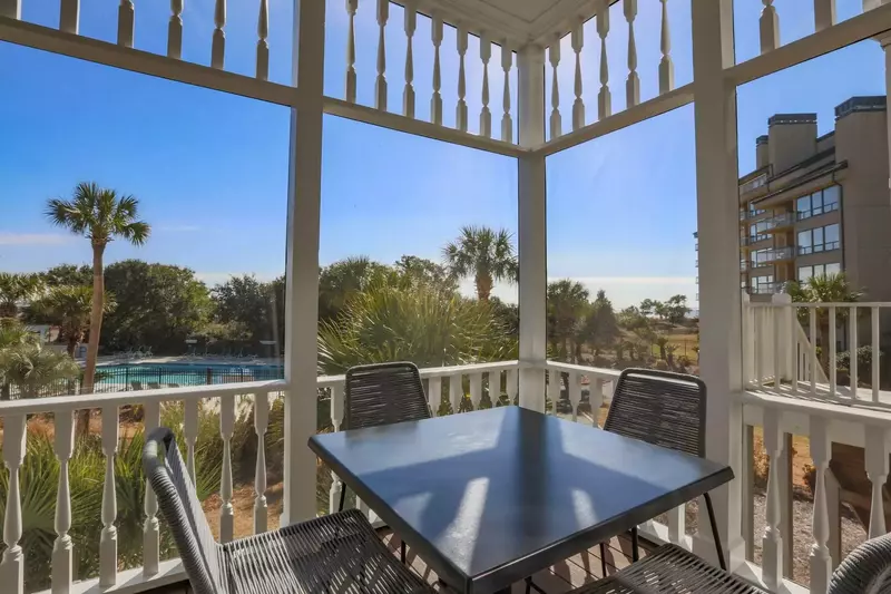 This is the perfect spot for your morning coffee or your favorite evening beverage.