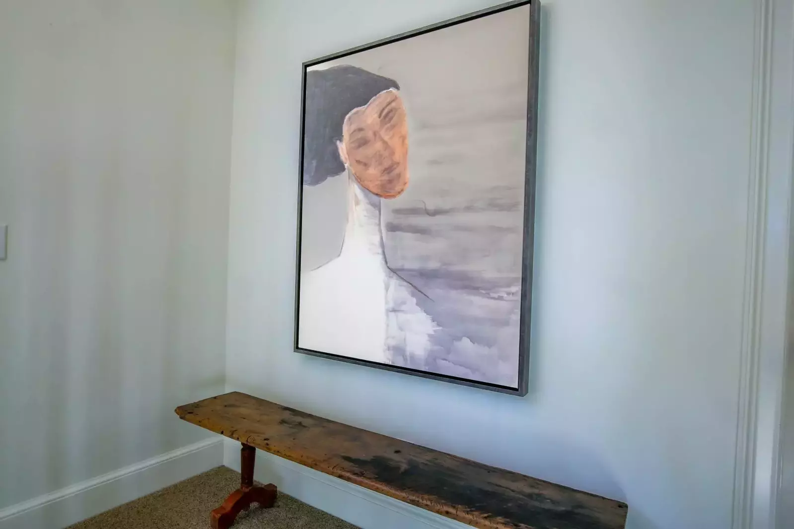 You'll find this lovely art in the hallway that separates the three guest suites on the second floor.
