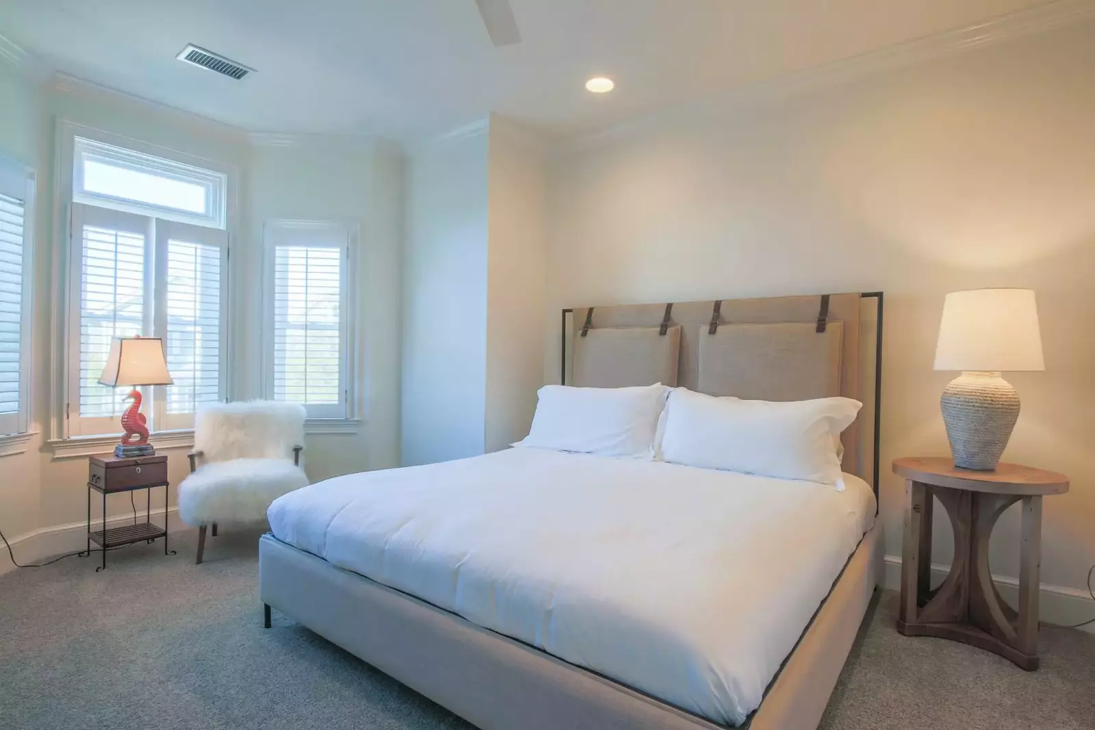 The home's second master suite is also located on the second floor.