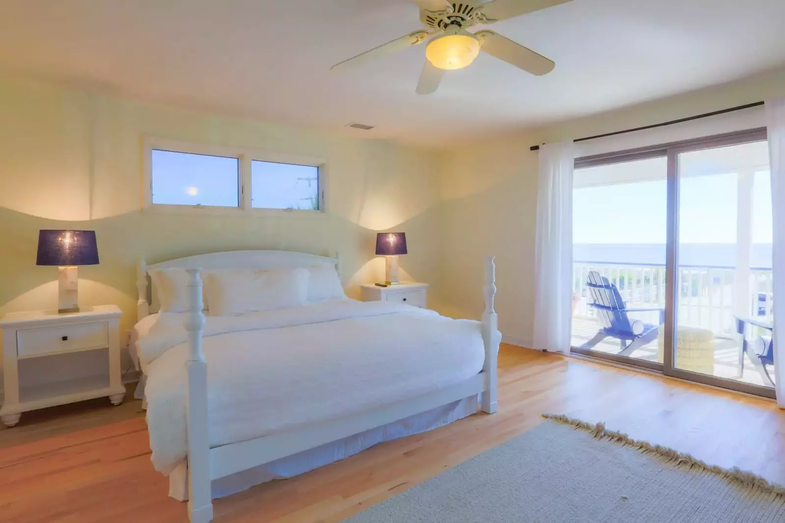 Two of The Penthouse bedrooms feature ocean views and access to the covered balcony.