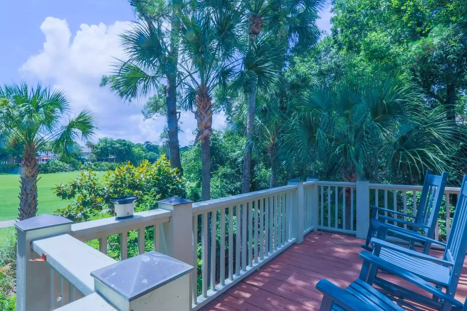 This is the perfect spot for your morning coffee or your evening beverage of choice.