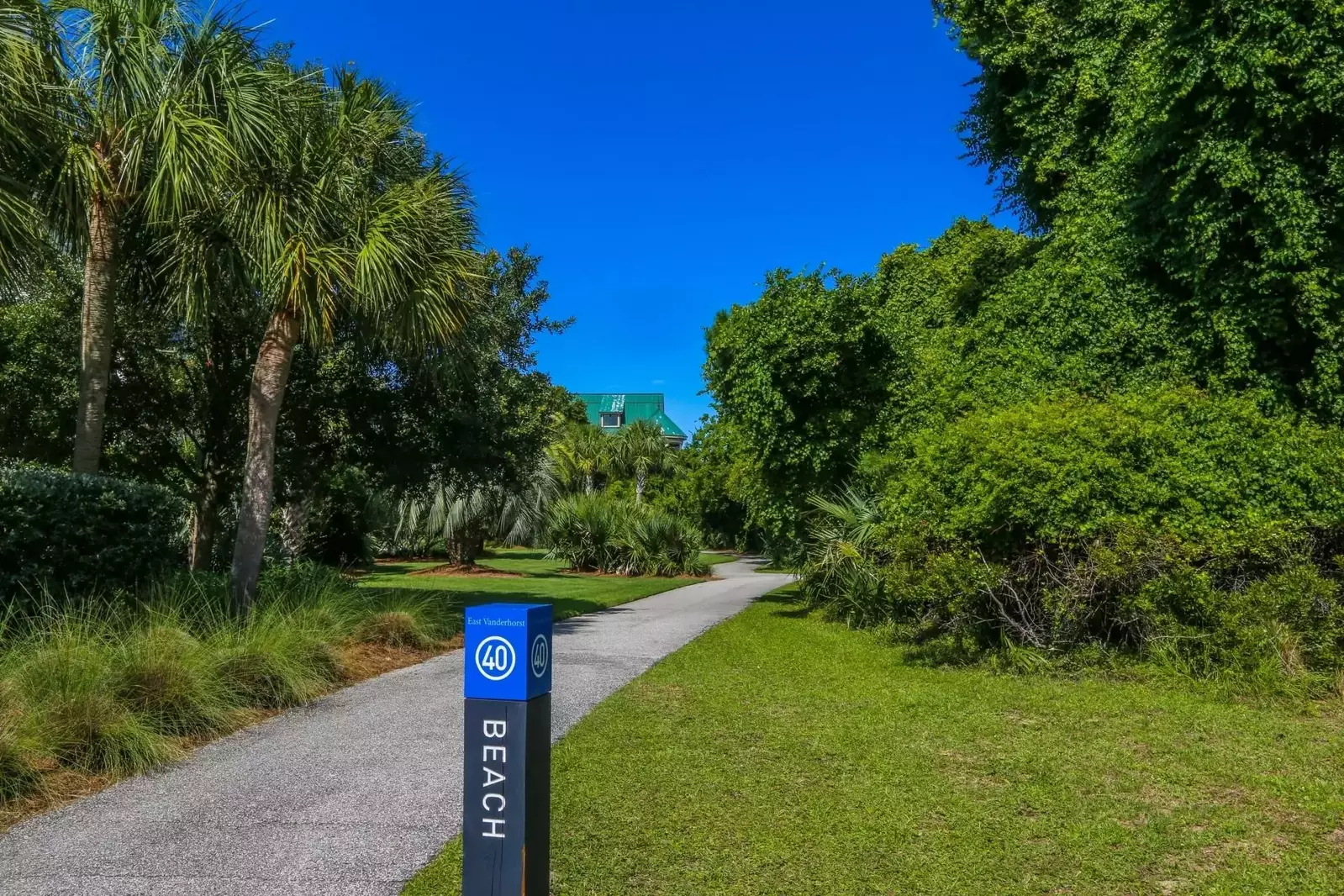 Follow this walkway to beach access point #40!