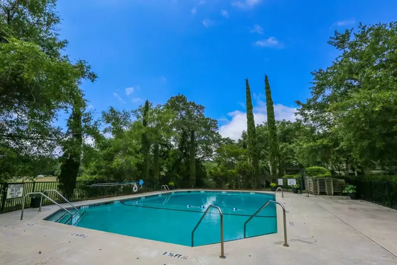Enjoy a dip in the Bohicket Marina Village community pool.