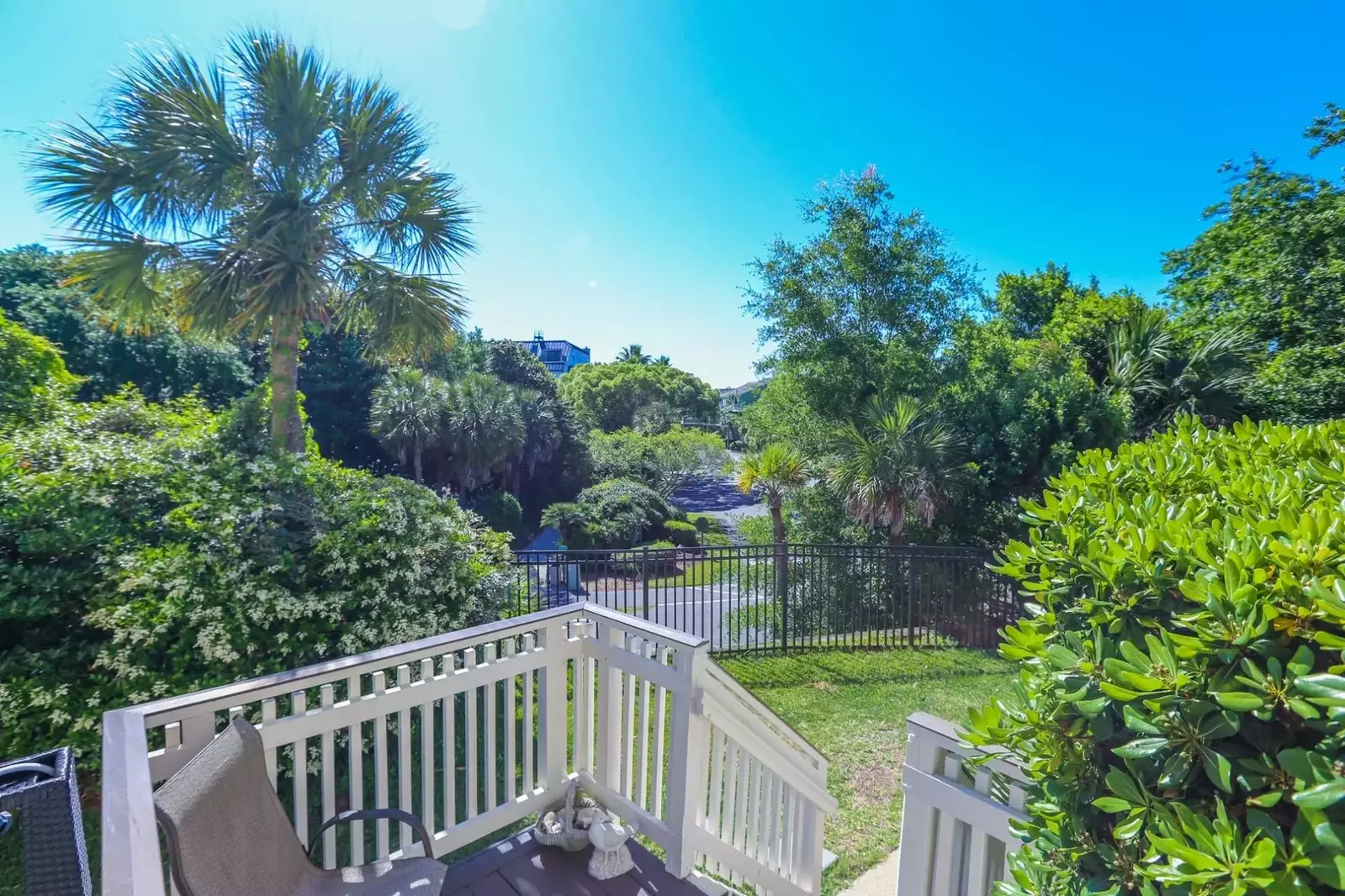 The entrance to the beach access point is just across the street from Endless Summer!