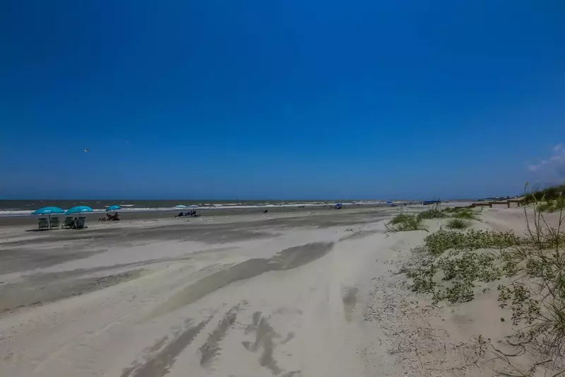 Social distancing is still a possibility on our Isle of Palms beach!