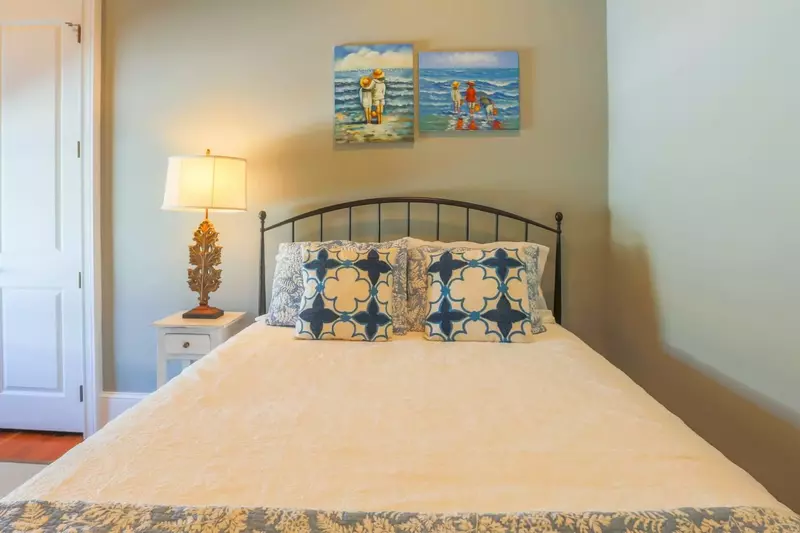 Each of the beds are made in advance of your arrival with freshly laundered sheets.
