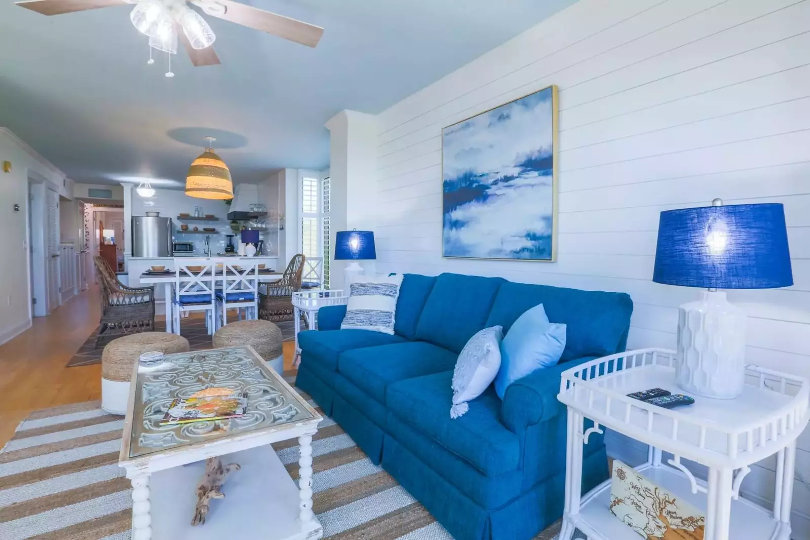 The remaining 2 bedrooms in this home are located at the end of the hallway near the front door.