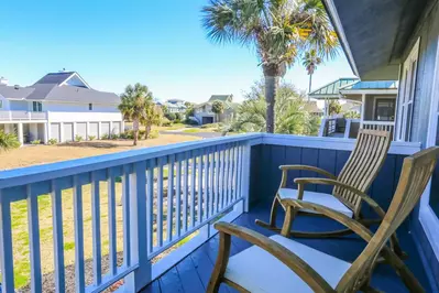 You'll love the rocking chairs that greet you upon your arrival to the front porch.
