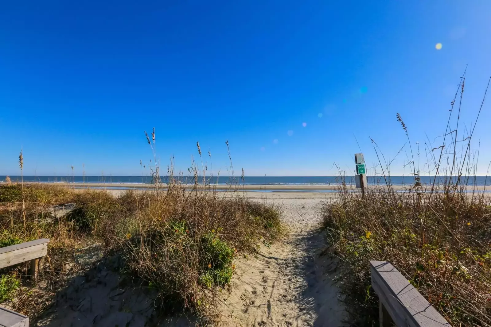 Gorgeous sand dunes and the spacious Isle of Palms beach awaits you!