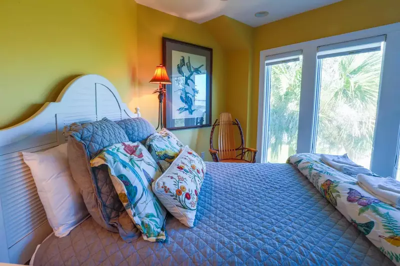 Each of the beds are made in advance of your arrival with freshly laundered sheets.