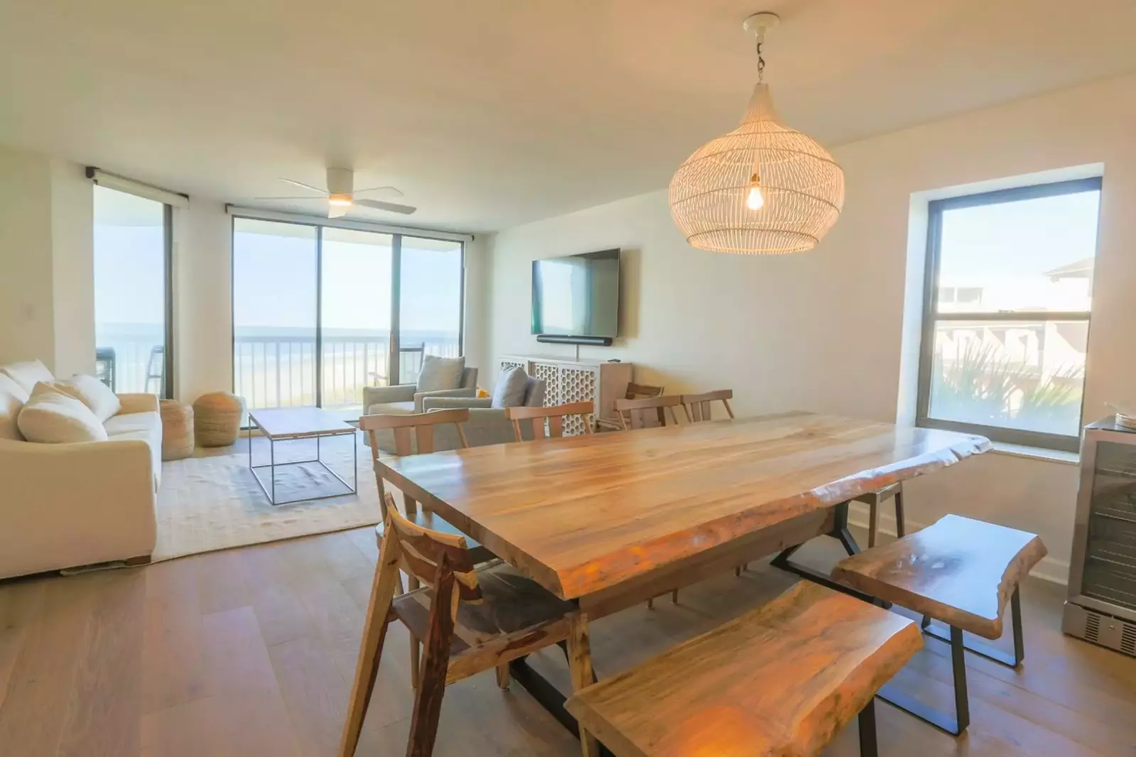 Sunshine Daydream is an end unit on the second floor within the Charleston Oceanfront Villas complex.