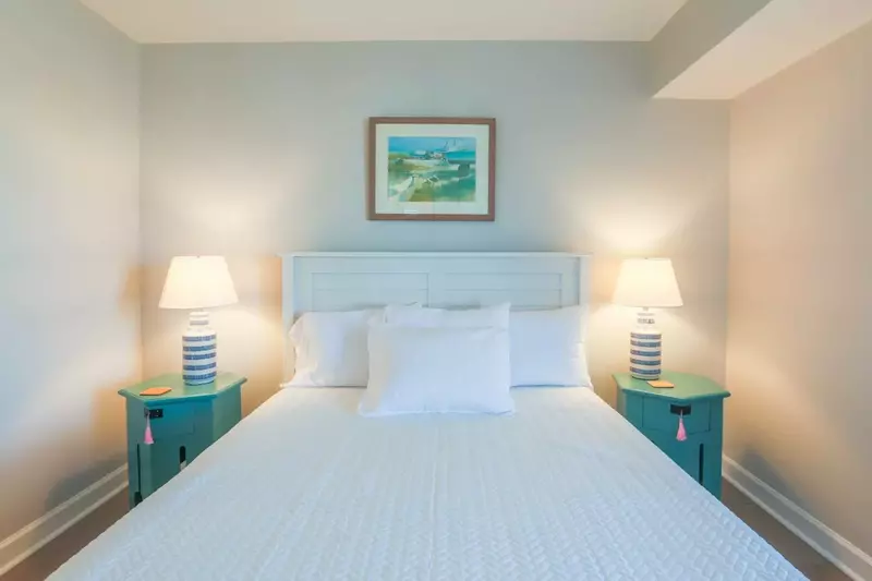 Each of the beds will be made in advance of your arrival with freshly laundered sheets.