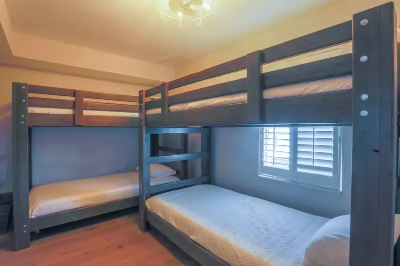 Your kids will love our bunk bedroom!