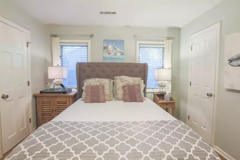Each of the beds are made in advance of your arrival with freshly laundered sheets.