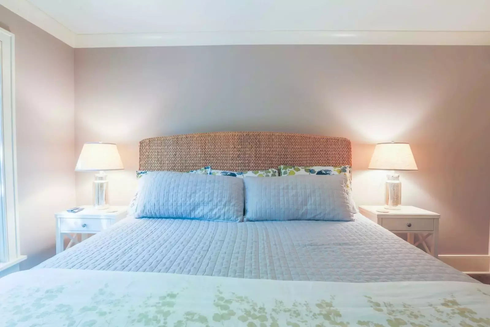 Each of the beds will be made in advance of your arrival with freshly laundered sheets.