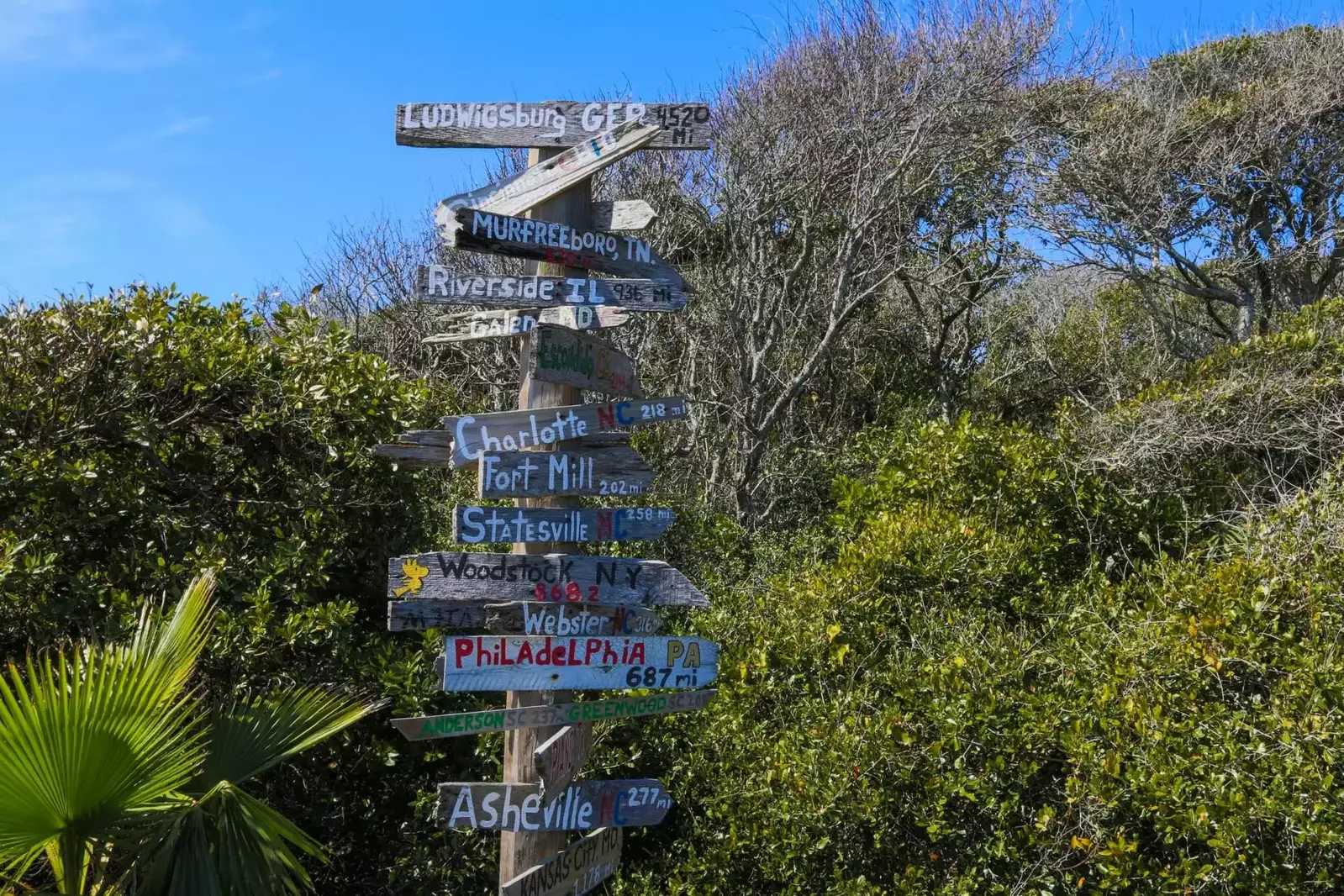 We're a beach getaway for people from all over the world!