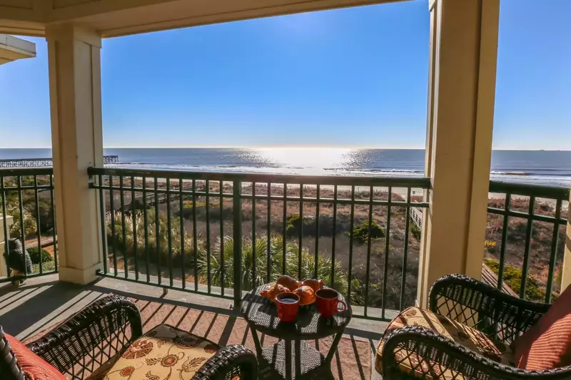 Enjoy your morning coffee or happy hour cocktails from our private balcony.