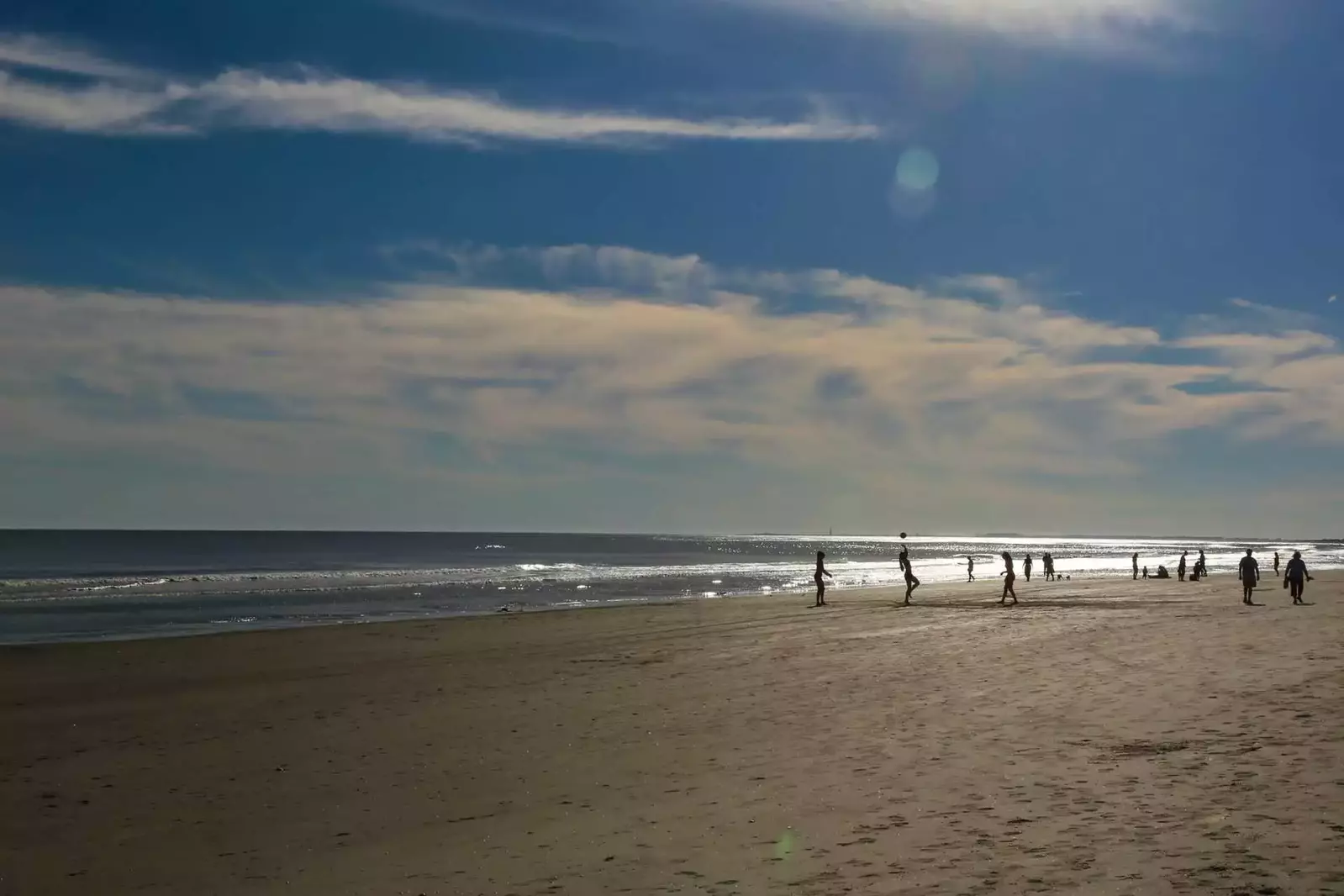 Play some beach volleyball or walk the dog.... you decide!
