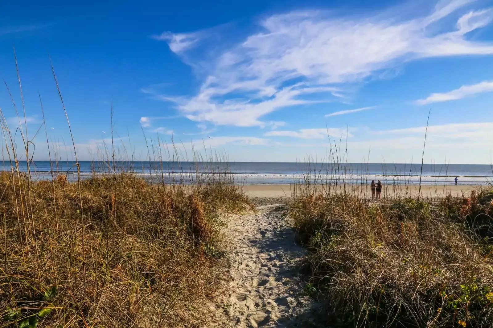 Your private beach access is a hop, skip and a jump away from the condo!