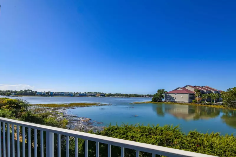Watch the tide come in and go out from the condo's balcony.