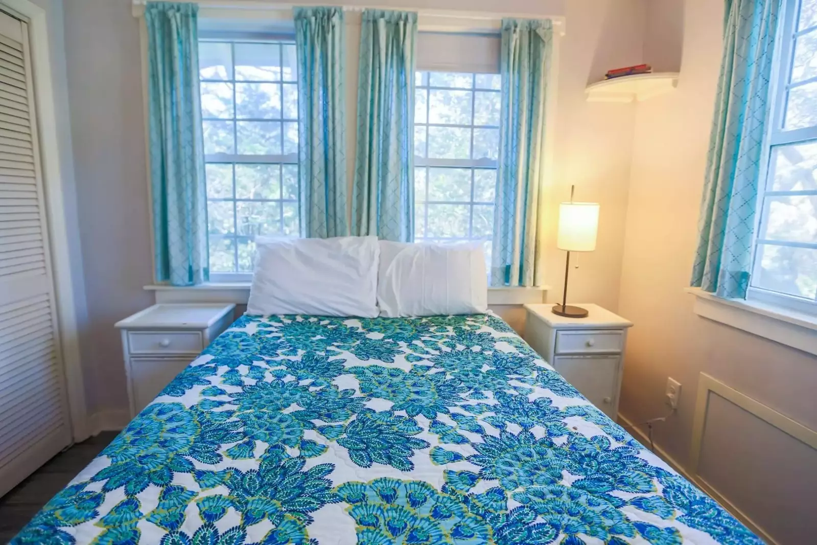 Each of the beds will be made in advance of your arrival with freshly laundered sheets.
