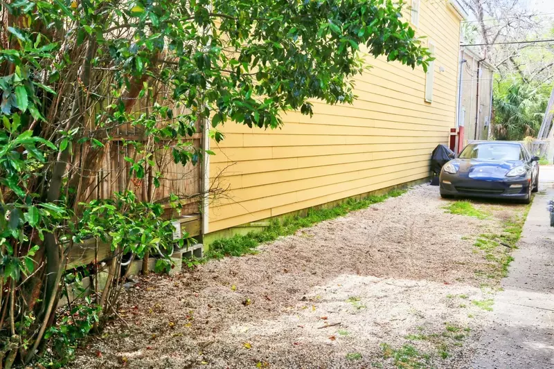 Private, off-street parking for 2 cars is included in the rental rate.  (This is a Sweet Spacious Suite deal!)