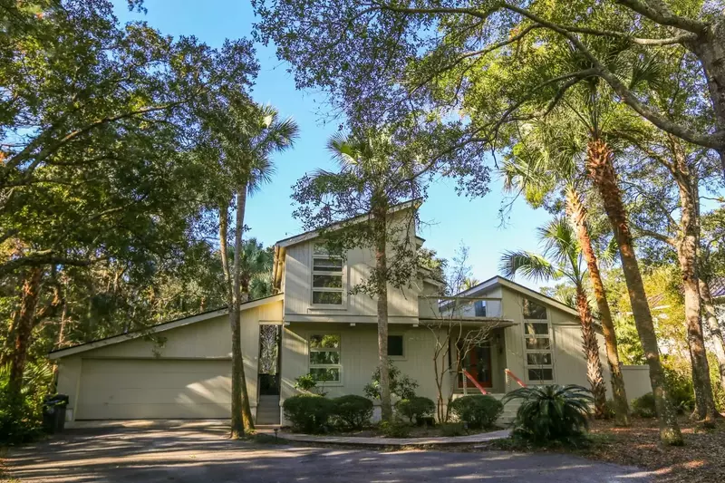Nestled in the trees, this vacation home enables you to enjoy the sounds of nature & get away from it all!